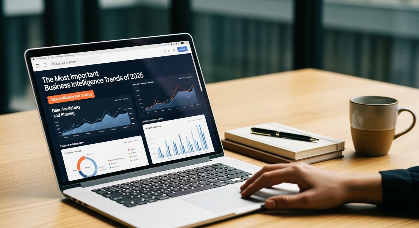 De viktigste Business Intelligence-trendene for 2025 – og hva de betyr for din data-strategi