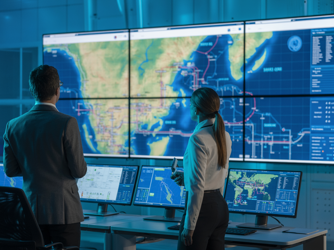 GIS integrasjon med dokumenthåndtering for olje og gass